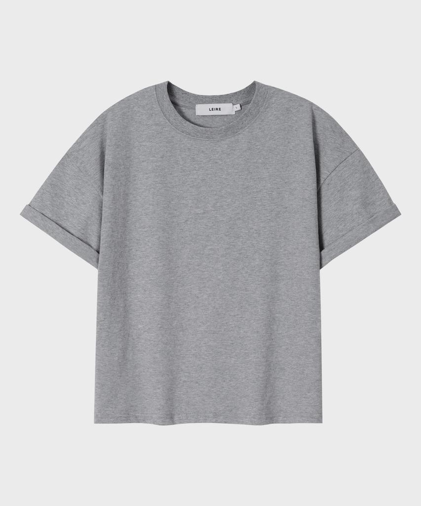 LEIRE [2Pack] Essential Crop T-Shirt (D Type)
