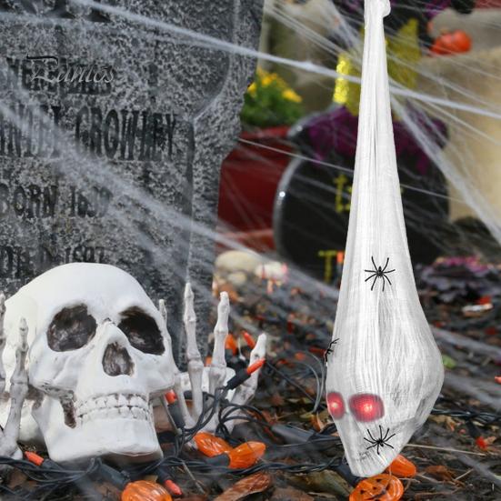 

Хэллоуин Висячие Украшения Черепа Жуткий Светящиеся Красные Глаза Паук Дом с Привидениями Крытый Открытый Праздничный Декор Череп Подвеска Опора Праздничные Атрибуты