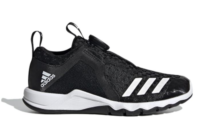 Adidas Rapidafle Boa Summer.Rdy Comfortable Breathable Low top Kids' Running Shoes Black Children Aged 3 7 Years Old FW6142
