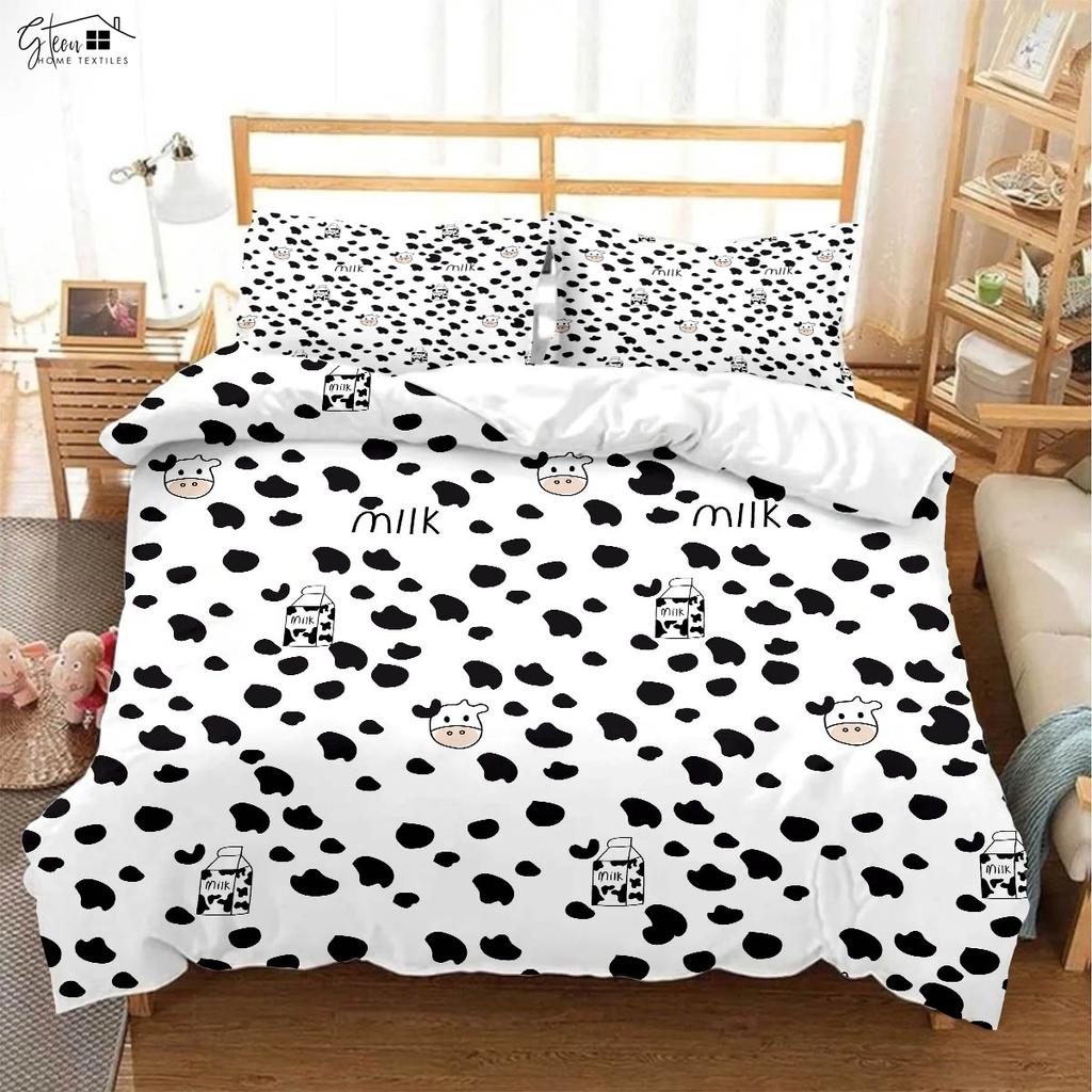 Pink Leopard Black Zebra Print Quilt Cover Soft And Comfortable Duvet Cover Pillowcase Bedding Set Machine Washable 3 Pieces
