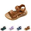 Kids Non Slip Soft Sole Adjustable Hook and Loop Beach Sandals Breathable Lightweight Outdoor Summer Shoes for Boys and Girls
