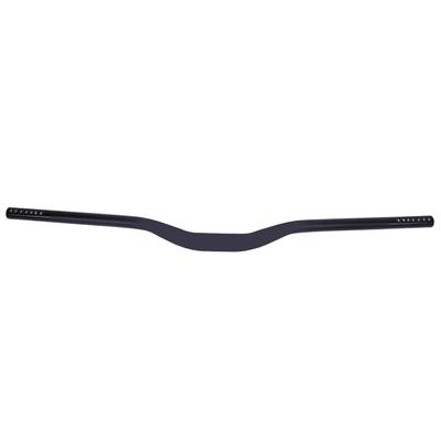 Aluminum Alloy Bike Handlebar 780mm Wide 25mm Rise Lightweight Mountain Bike Riser Handlebar for Cycling Black