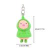Pack Of 7 Pig Keychains Animal Keyring Pendant Colorful Bag Charm Accessory Wallet Handbag Ornament for Women Girls