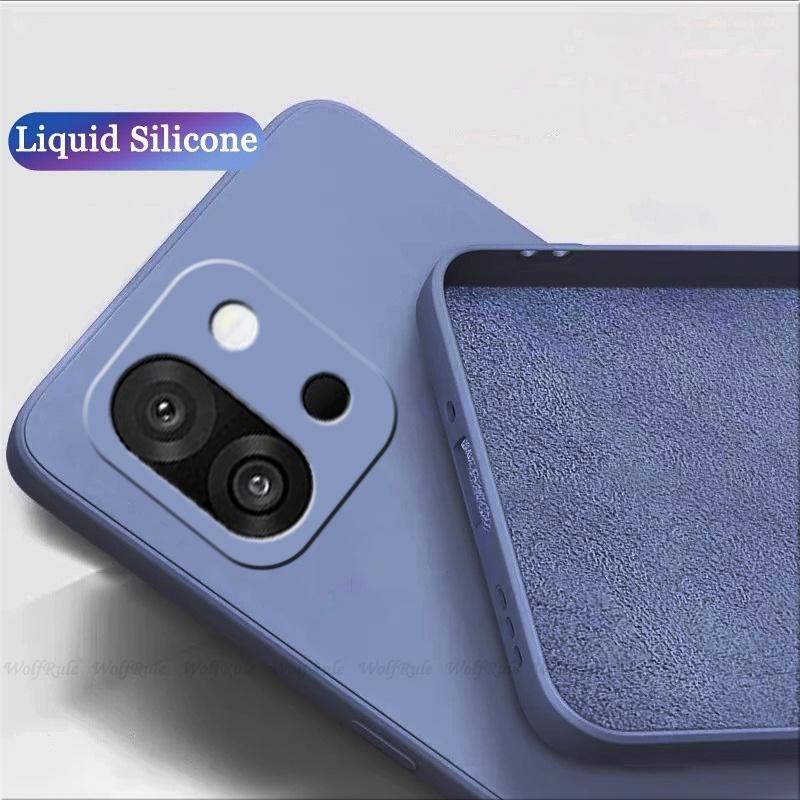 For Oneplus 13T Case Cover Oneplus 13T Capas Shockproof Liquid Silicone Phone Back Bumper TPU Shockproof Soft Fundas Oneplus 13T