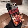 Anime Ones Pieces Luffys Zoros Phone Case For Samsung Galaxy S25 S24 S23 S22 S21 S20 FE Plus Ultra 5G Matte Magnetic