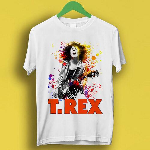 

T.Rex Rock Band Marc Bolan Retro Cool Gift Tee T Shirt P1024 Unisex T-Shirt XL