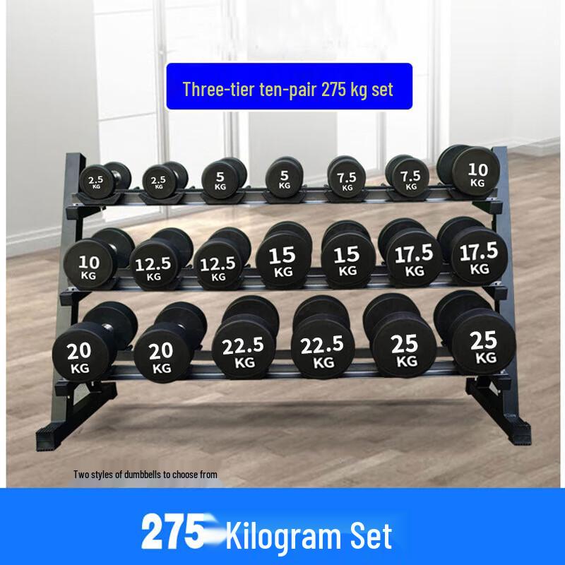 3-Pair Dumbbell Storage Rack