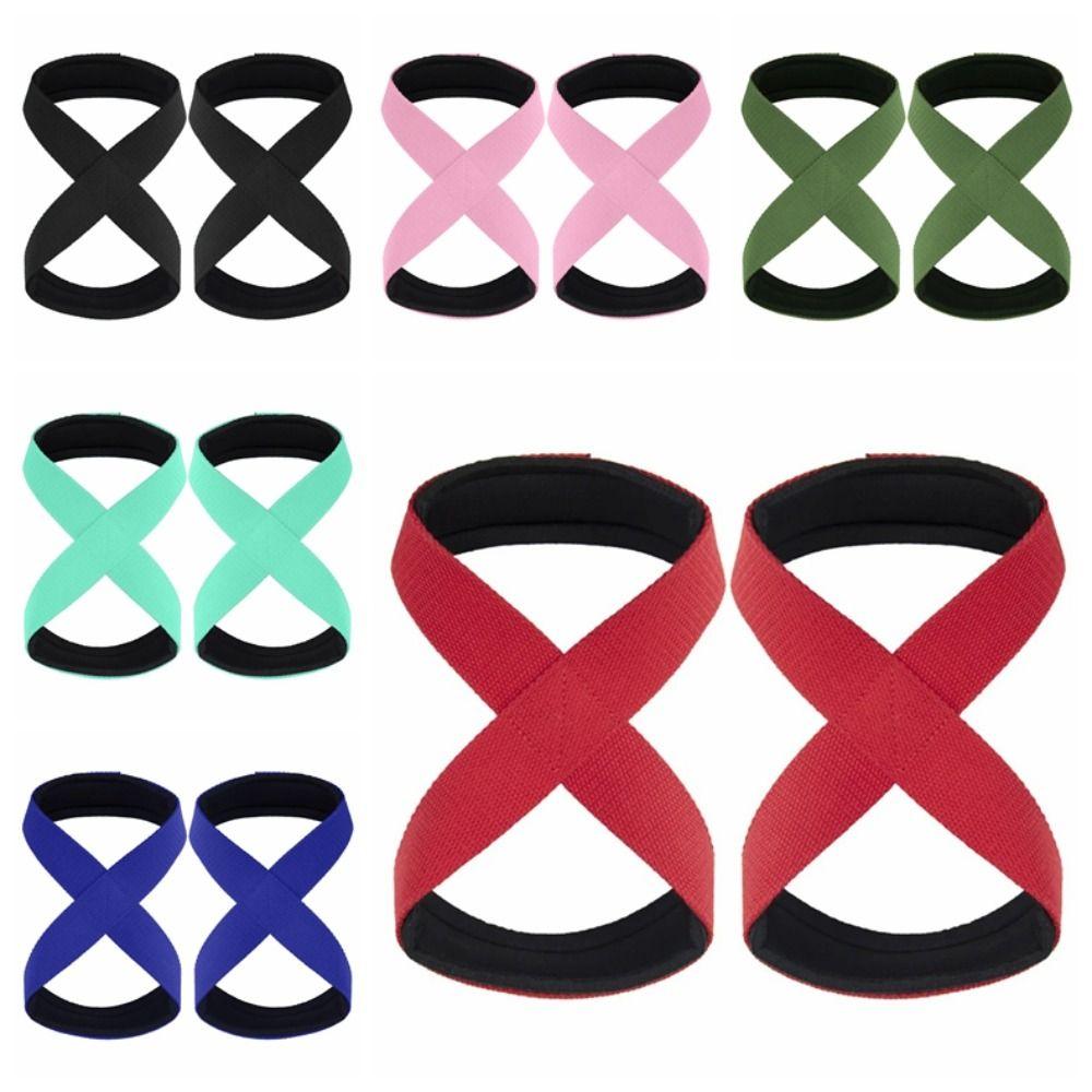 1 Pair Bracer Sport Fitness Wrist Wraps Polyester Gym Support Lifting Grip Belt  Bodybuilding
