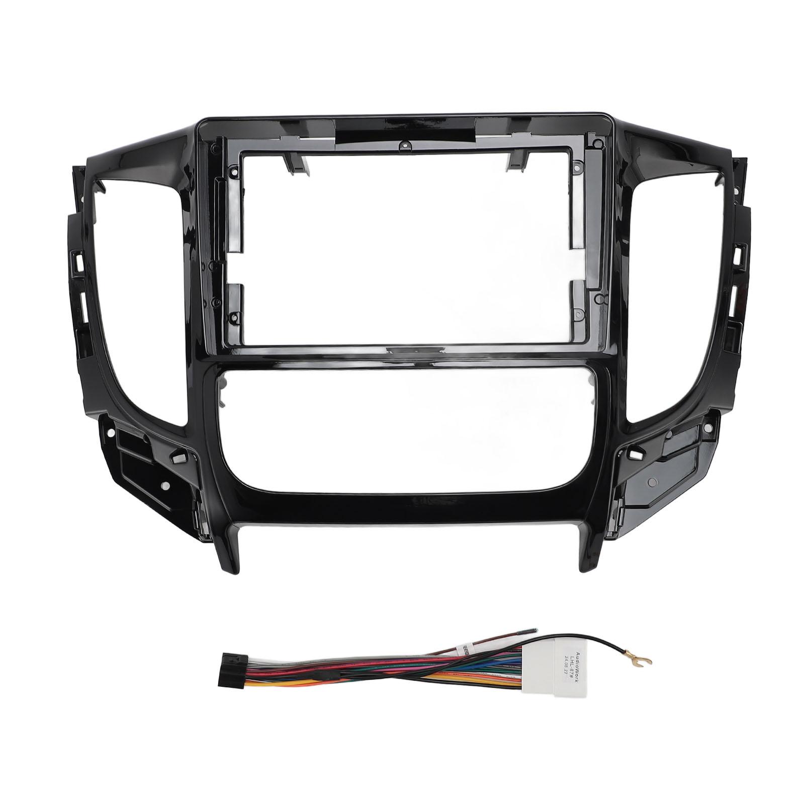 

9-дюймова рамка панелі панелі стереосистеми з подвійним динаміком, панель навігації з радіоприймачем для Triton 2015- With power cord