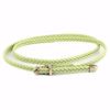 8 Colors for Choose Casual Women Party Thin Pin Buckle Woven Braided Belt Waist Strap Waistband