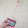 Aldi Pass Case with Red Monchhichi-kun Reel, MO2-10RD