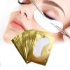 50 Pairs Eye Pads Pillows Eyelash Extension Disposable Eye Tips Paper Patches Set Eyelashes Sticker