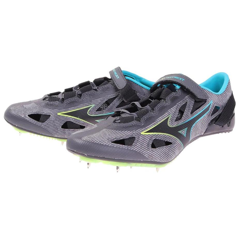 Mizuno Laser Next 2 'Black Gray Blue' U1GA220338