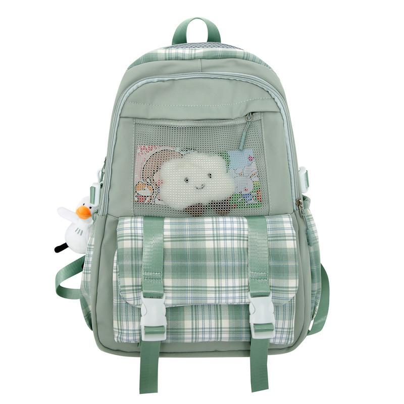 

Elementary Middle School Student Backpack With Zipper Closure And Divider For Teens