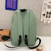 Simple Solid Color Casual Backpack for High School Students, Suitable for Outdoor Commuting,Lightweight, And Versatile, Designed for Laptops