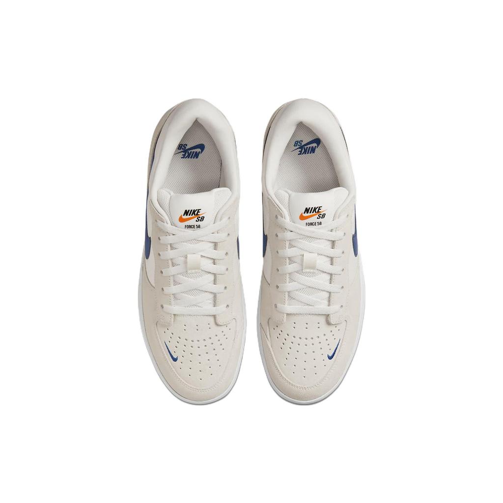 Nike Force 58 SB Phantom Blue Jay Unisex Sneakers Cream White CZ2959-007