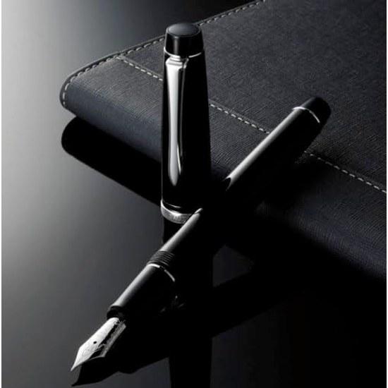 PILOT Fountain Pen Custom Heritage 912 Fulkān FA (Super Soft) Black FKVH2MRBFA