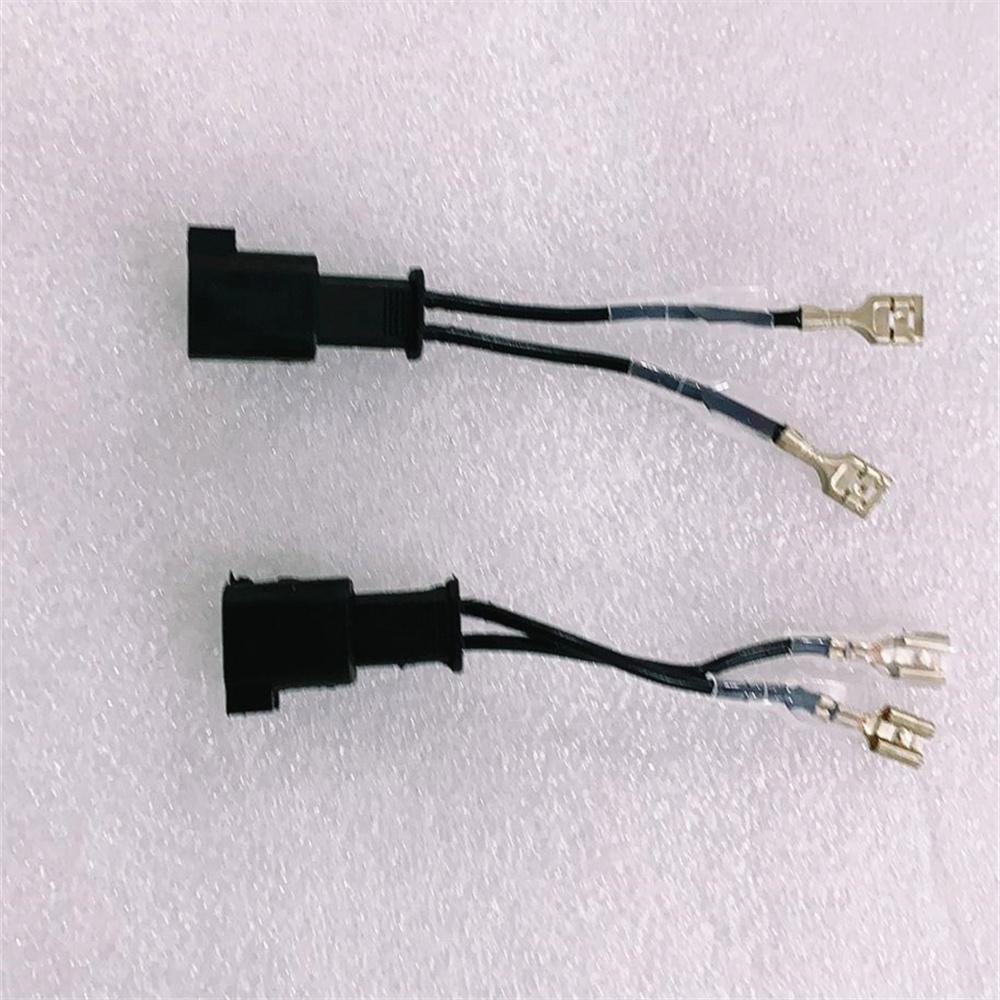 2Pcs Car Horn Speaker Wiring Adapter Harness Wire Plug For Ford Focus Fiesta Ecosport For Chevrolet Cruze Aveo For Buick