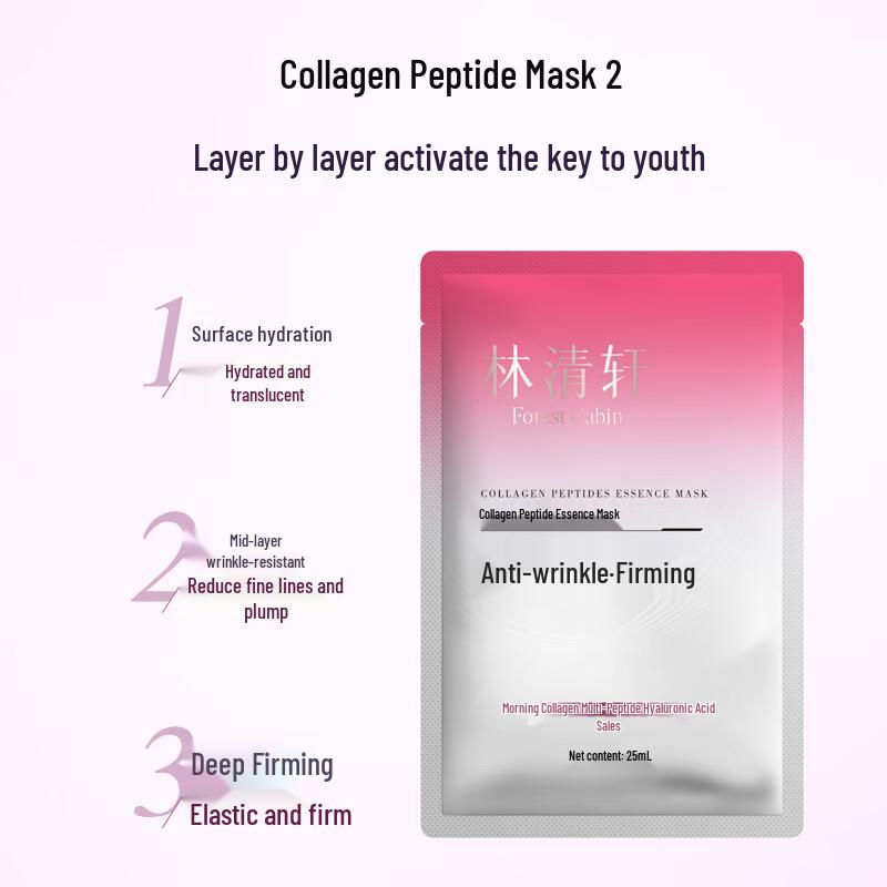 Lin Qingxuan Collagen Polypeptide Essence Sheet Mask