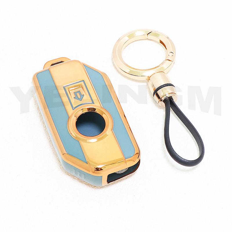 YELINGM TPU for BMW R1200RS F900xr R1250gs C400gt K1600gt R1200GS Lc R1200RT Motorcycle Key Case Cover Accessories