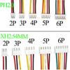 1Pair PH 2.0mm XH2.54MM  2/3/4/5/6 Pin  Female Male Plug / PH2.0 XH2.54MM   Terminal Socket Wires Cables Connector 26AWG 15CM