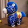 Colorful Horse Plush Doll Creative Cartoon Steed Doll Chinese New Year Gift  Home Decoration