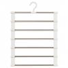 Multi-layer Non-slip Stainless Steel Pants Hanger for Wardrobe Storage