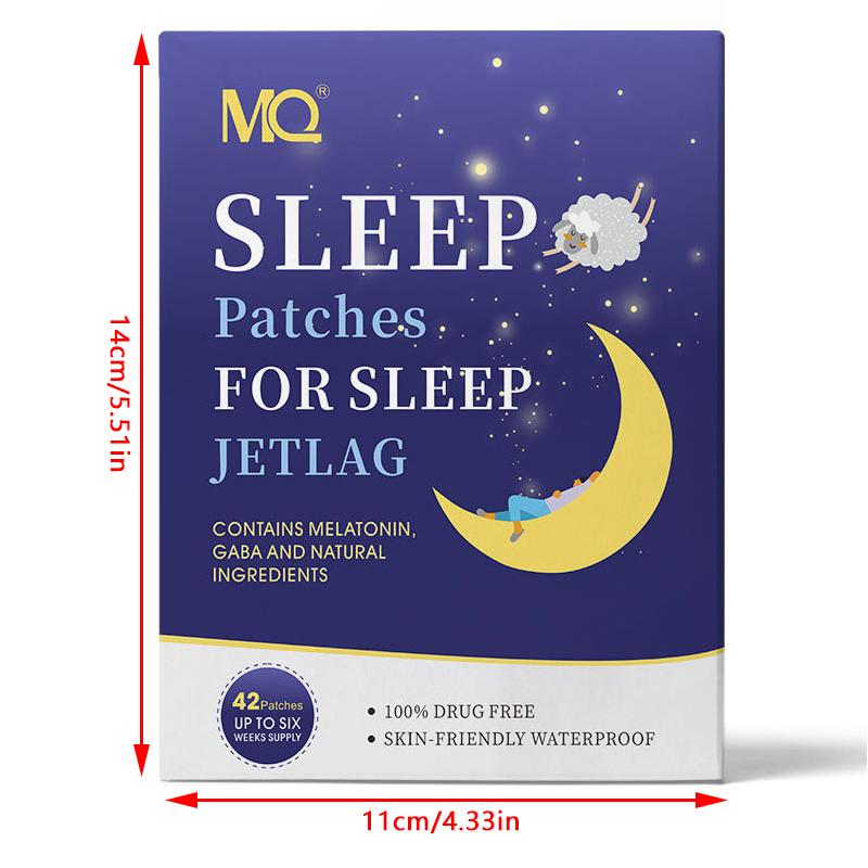 Schlafmittelpflaster zur Linderung von Stress, Angstzuständen, Dekompression, Kopfschmerzen, Neurasthenie, Einschlafschwierigkeiten und zur Verbesserung von Schlaflosigkeitspflastern