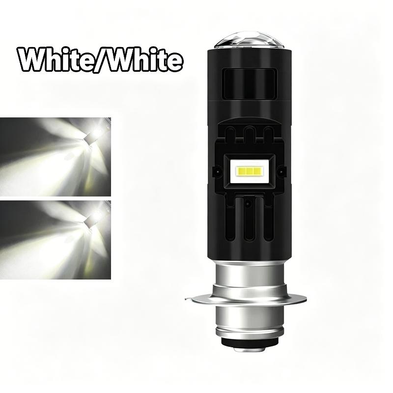 P15D T19 Motorcycle Headlight Led Bulbs 6000K Plug And Play Low Beam For Mio I 125 Motorbike Scooter