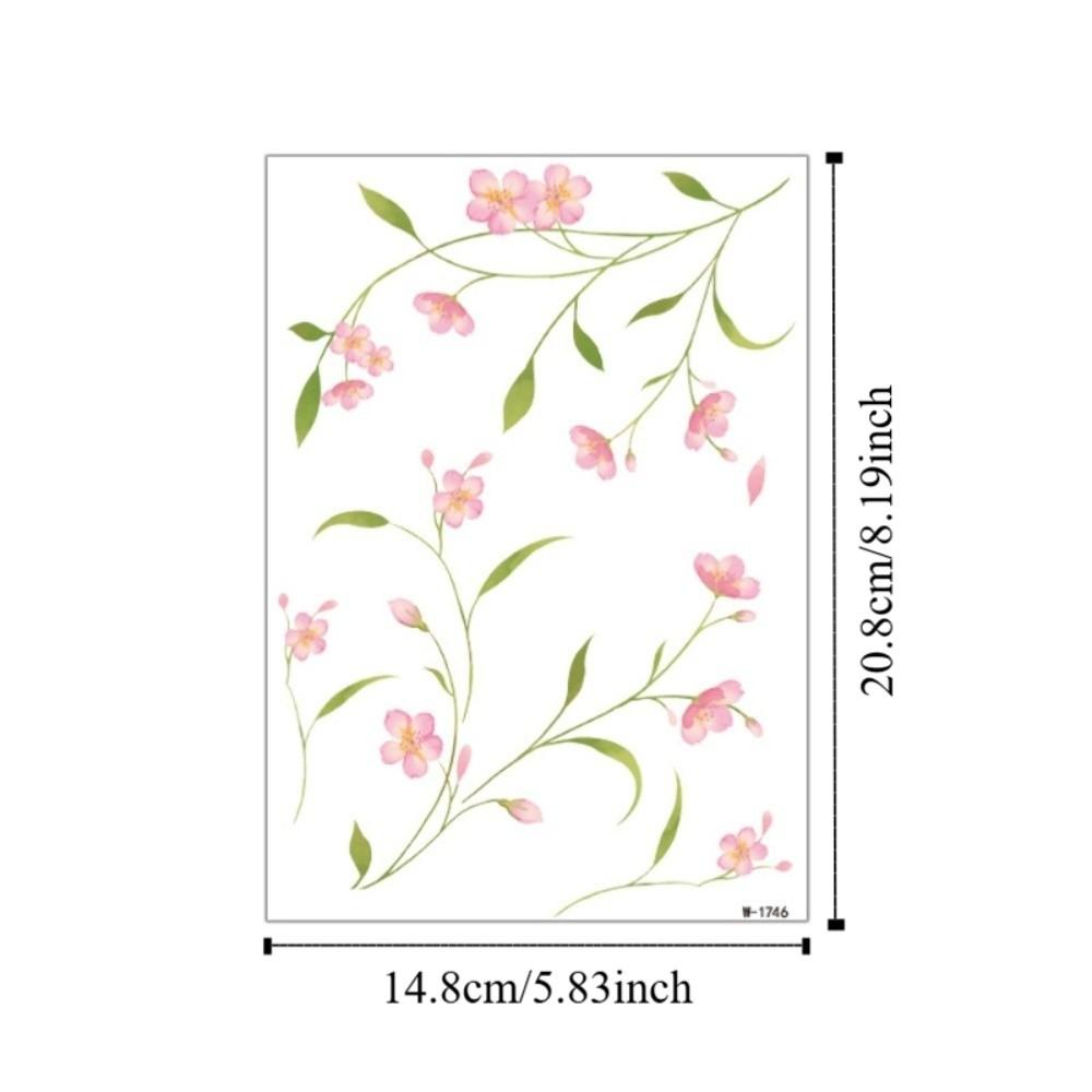 Realistic Rose Stickers Tattoo Stickers Disposable Elf Fairy Makeup Stickers  Body Art