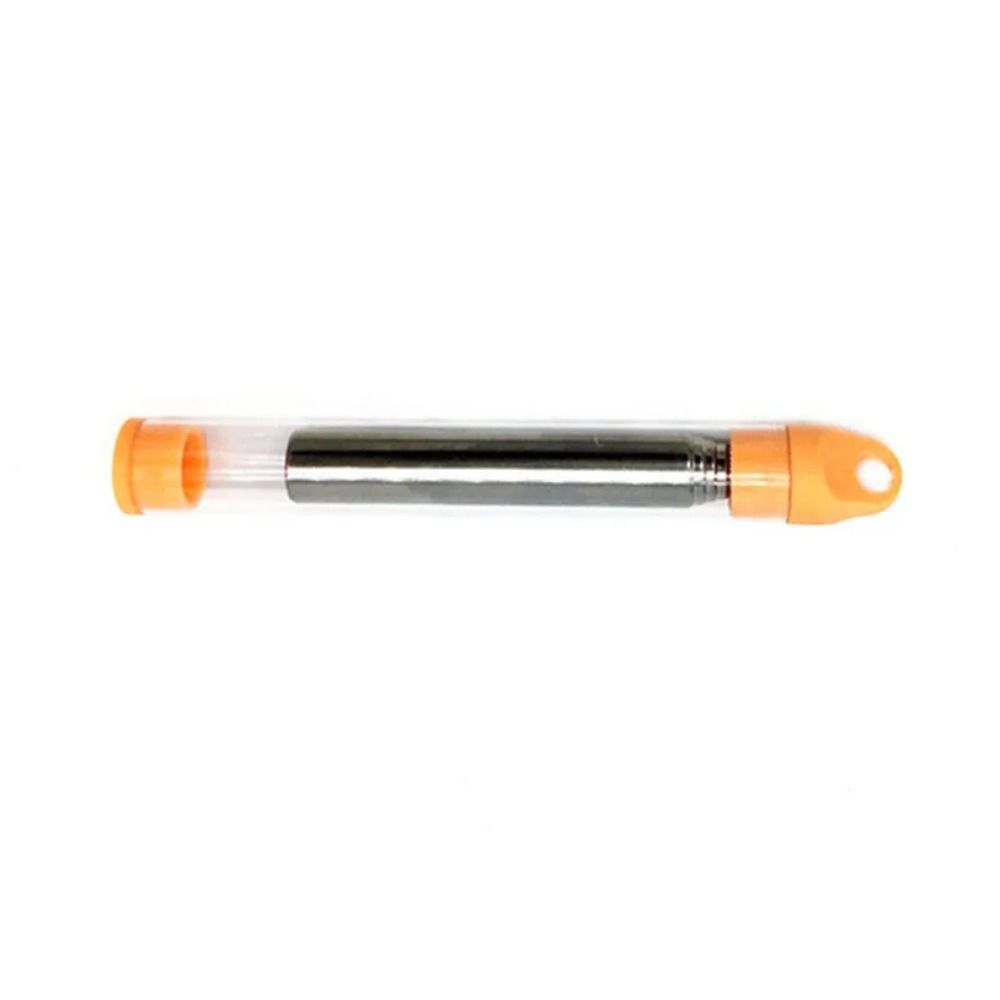 Stainless Steel Fire Blowing Tube Windproof Fire-making Tool Practical Pocket Bellow  Picnic