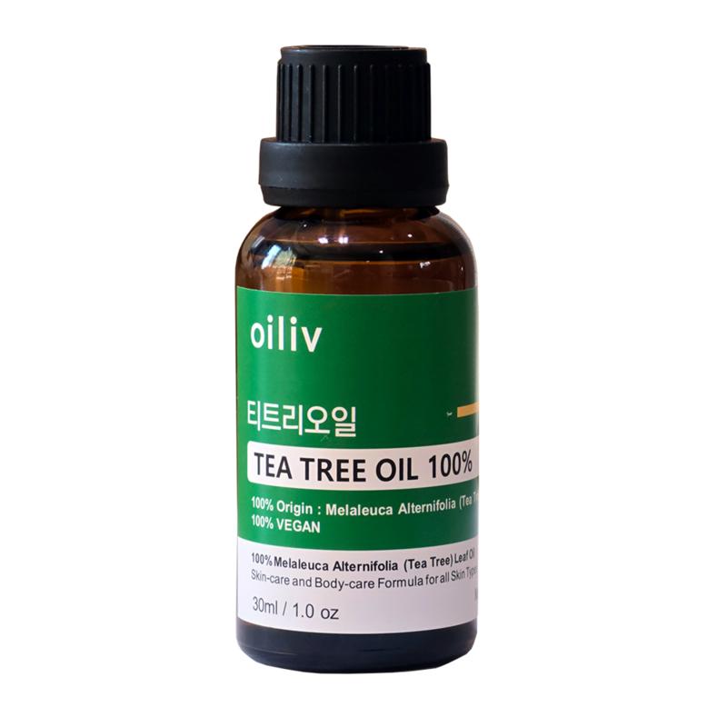 100% Reines Bio-Teebaumöl, Australische Teebaumblätter, Große Größe 30ml, Effektives Gesichtsöl, 1 Stück