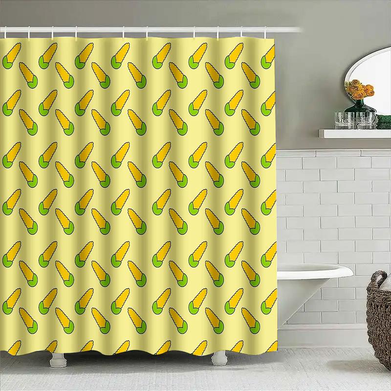 Badezimmer Duschvorhang Floral Botanisch Vintage Bauernhaus Rustikal Natur Thema Dekor Wasserdichtes Gewebe