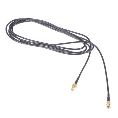 1 Peça 1M Cabo de Extensão de Antena de Roteador Wifi Rg174 Rp-Sma Macho para Fêmea