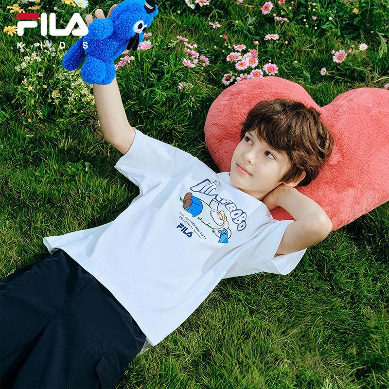 Fila Kids' Summer Cotton Short Sleeve T-Shirt