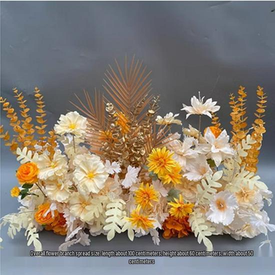 Seidenblumen-Gangdekorationen für Hochzeiten und Verlobungen