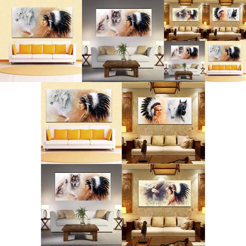 Native And American Horse Wallpaper Home Decoration Bedroom Wall Decoration