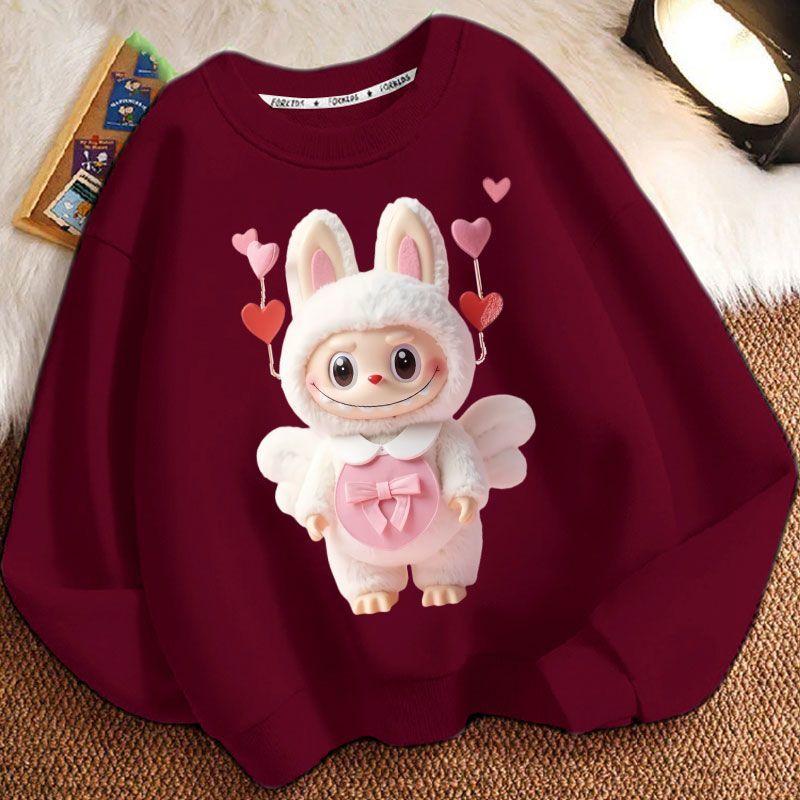 

Детские повседневные и милые худи, худи свободного кроя с длинными рукавами для мальчиков и девочек на весну и осень 110