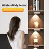 Motion Sensor LED Night Light With Remote Control Rechargeable Under Cabinet Lamp Dimmable For Wardrobe Bedroom Kitchen Lighting