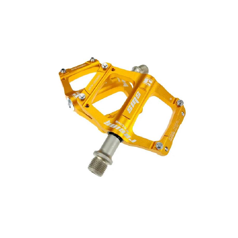 1 Pair Ultralight CNC Aluminum Alloy Mountain Bike Platform MTB 3 Bearings Non-slip Road Bicycle Pedal Cycling Parts