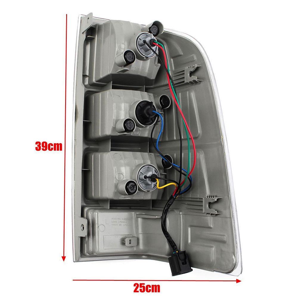 Rear Tail & Brake Light Covers for Ford Ranger 2008-2011 (Left & Right)