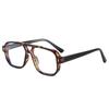 Trendy Unisex Anti-Blue Light Flat Lens Glasses - Simple High-Grade Style