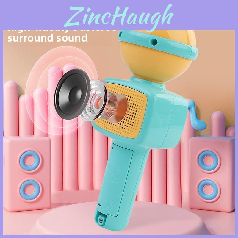 Microfono Karaoke Interattivo per Bambini con Alimentazione a Batteria ed Effetti Vocali per il Gioco