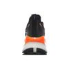 Li Ning YueYing Element Textile, Synthetic Leather Cushioning Rebound Low top Running Shoes Men's Black Orange ARHR223-4