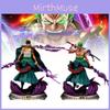 Captivating Anime Model Figurine Stunning Three Sword Style Zoro Desktop Display