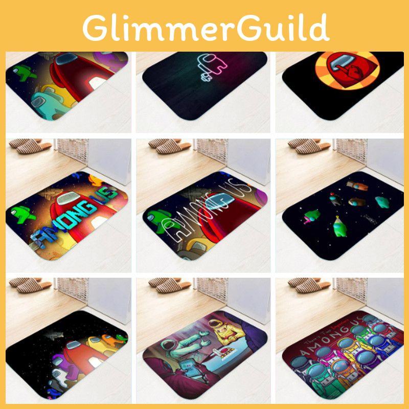 Game Mat Flannel Home Bath Bathroom Nonslip Carpet Rug Decor Floor