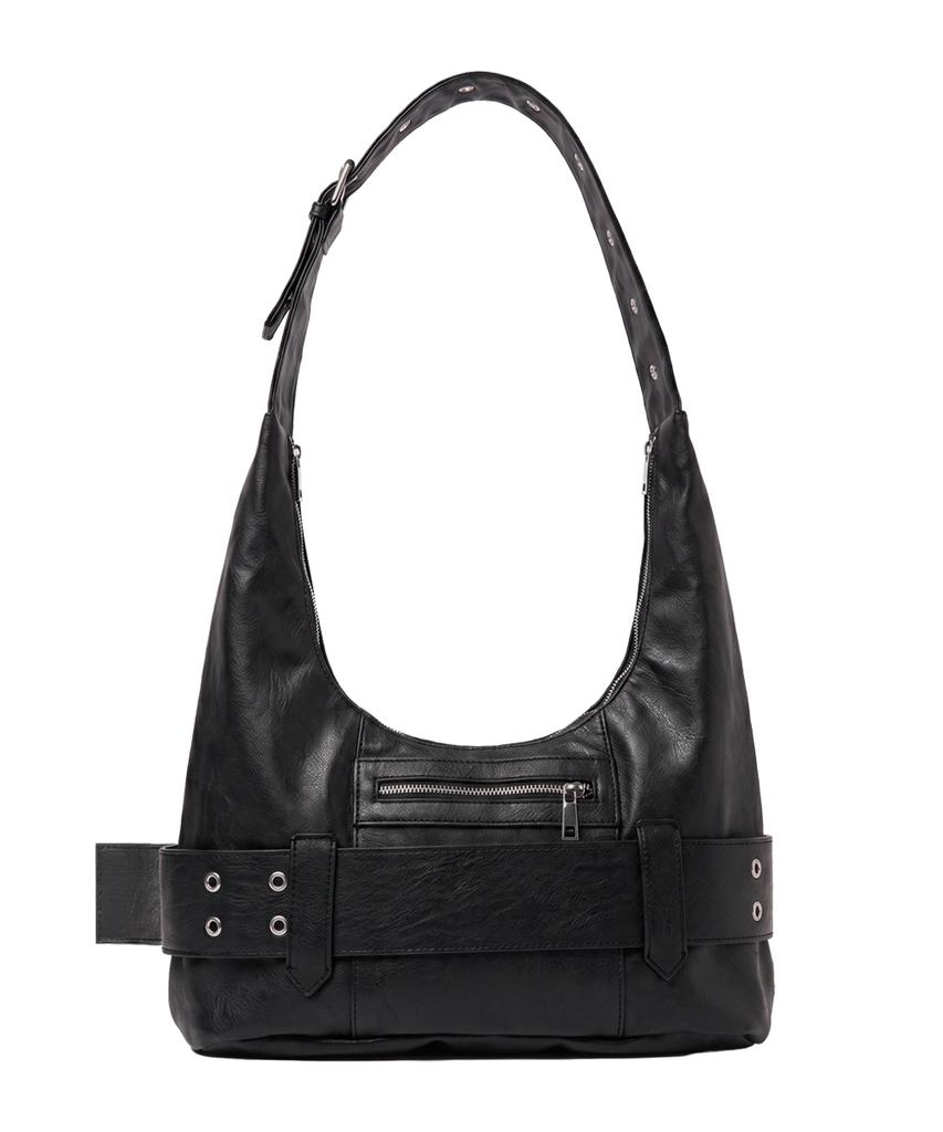 The Green Lab Vintage Y2K Belt Bag [Black]