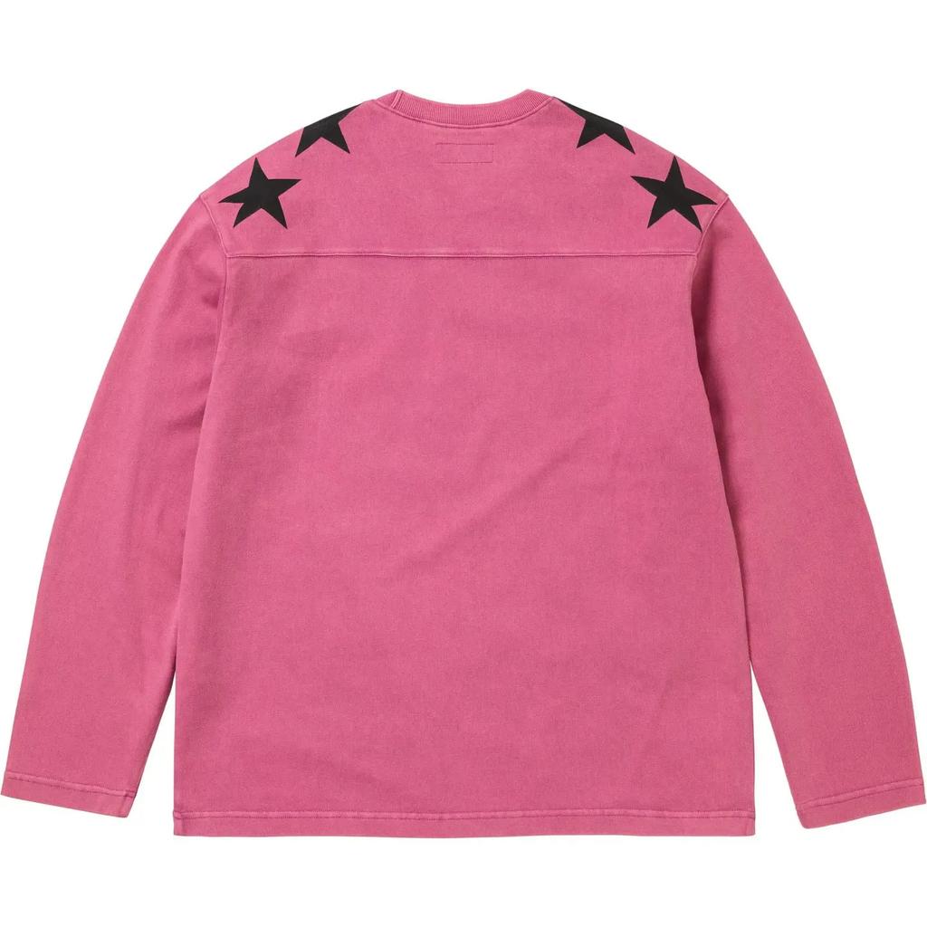 Supreme X Playboy L/S Football Top Pink