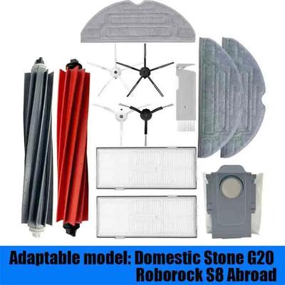 Geeignet für Roborock Stone G20 Saugroboter Zubehör S8 Filter Hauptbürste Mopptuch Staubbeutel Seitenbürste
