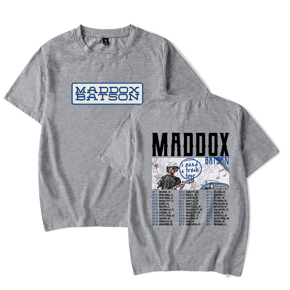 Maddox Batson T Shirt Fashion Printed I Need A Truck Tour Summer Harajuku Mens Tshirts Short Sleeves Mens Street Wear Clothing